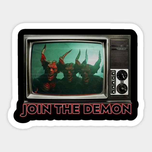 JOIN THE DEMON Sticker by HACKRIDE